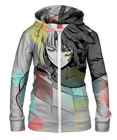 Damska bluza z zamkiem HOWL WATERCOLOR