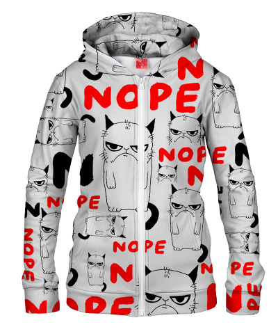 Damska bluza z zamkiem NOPE