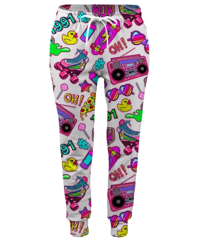 BACK TO THE 80'S Womens sweatpants