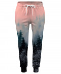 FOREST GREY AND PINK Womens sweatpants