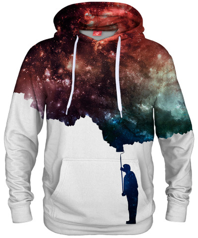 Bluza z kapturem PAINT THE SPACE