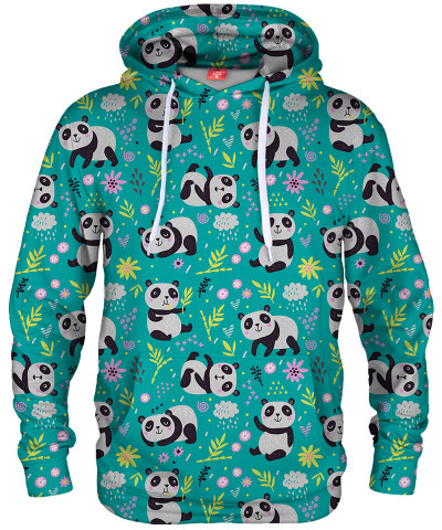 Bluza z kapturem PANDA'S PATTERN