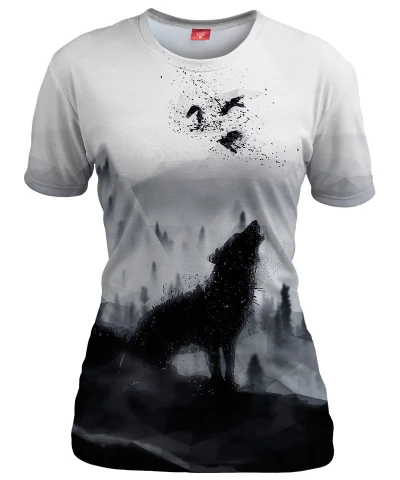 THE LONE WOLF Womens T-shirt
