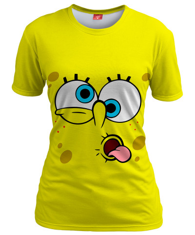 YELLOW FACE Womens T-shirt