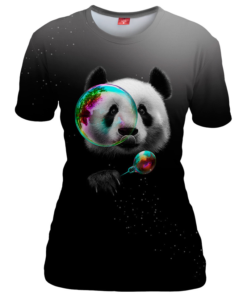 Koszulka damska PANDA BUBBLEMAKER