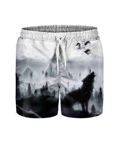 THE LONE WOLF Swim Shorts