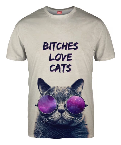 Koszulka BITCHES LOVE CATS
