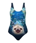 SLOTH HORNS UP Swimsuit