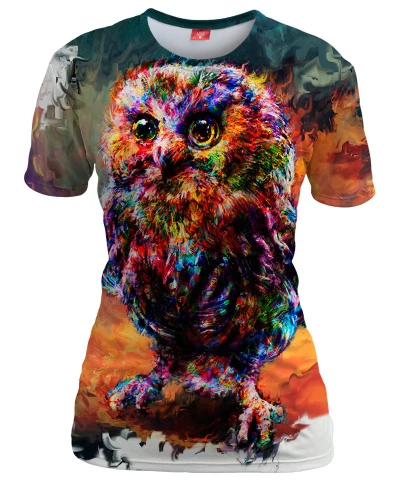 LITTLE BRAVE OWL Womens T-shirt