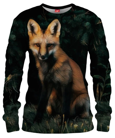 FOX IN THE FOREST Womens sweater