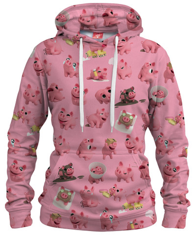 ROSA THE PIG Womens hoodie