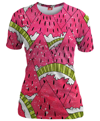 WATERMELON MOUNTS Womens T-shirt