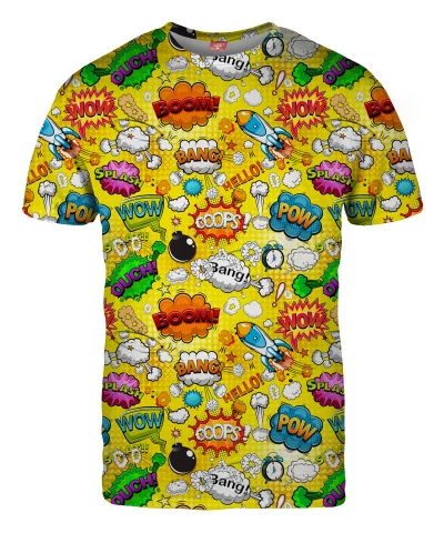 OMG COMICS YELLOW T-shirt
