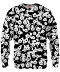 LESS HATE MORE PANDA Sweater