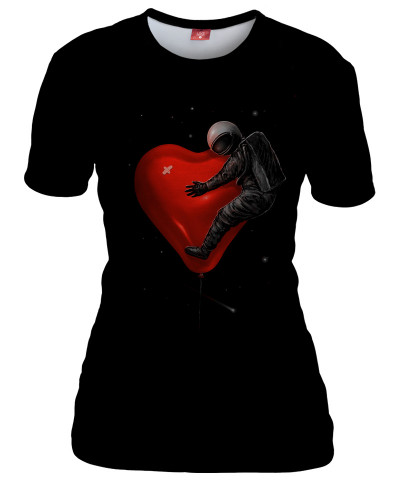 SPACE LOVE Womens T-shirt