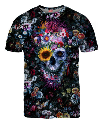Koszulka VOODOO SKULL FLORAL