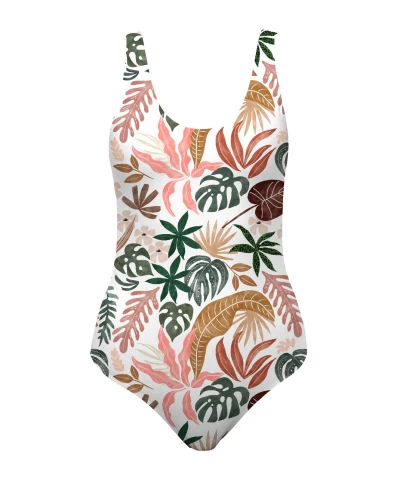 ABSTRACT TROPICAL Swimsuit