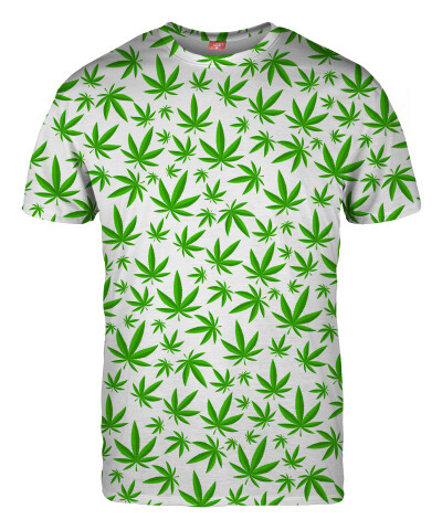 Koszulka WEED PATTERN WHITE