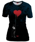 HEART PAINTER Womens T-shirt