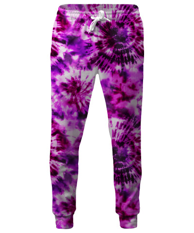 Spodnie PINK TIE DYE