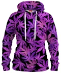 PURPLE WEED Womens hoodie