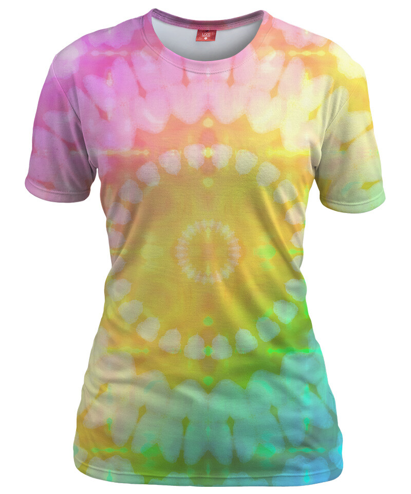 PASTEL TIE DYE Womens T-shirt 