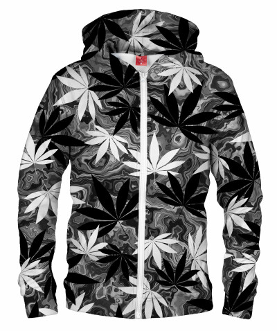 Bluza z zamkiem BLACK AND WHITE
