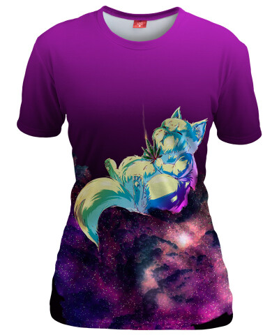 STONED CAT Womens T-shirt