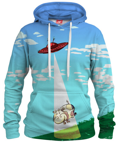 Damska bluza z kapturem ALIEN ABDUCTION