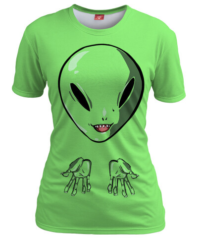 ALIEN HUG Womens T-shirt