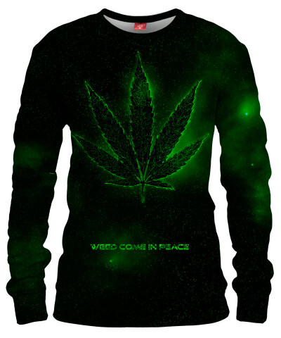 PEACE AND WEED Womens sweater