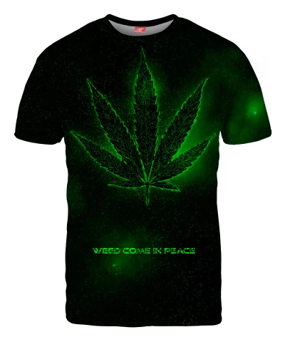 PEACE AND WEED T-shirt