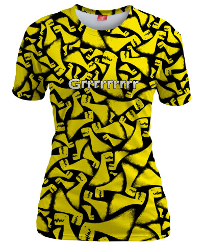 Koszulka damska YELLOW AND BLACK