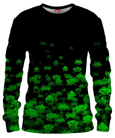 GREEN INVASION Womens sweater