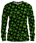 WEED PATTERN Womens sweater