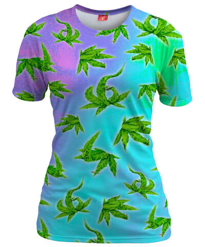 WEED VIBE Womens T-shirt
