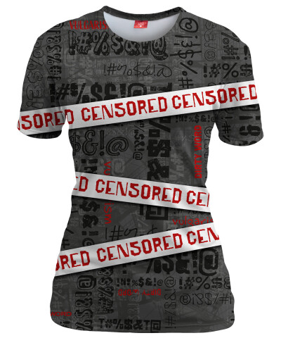 CENSORED Womens T-shirt