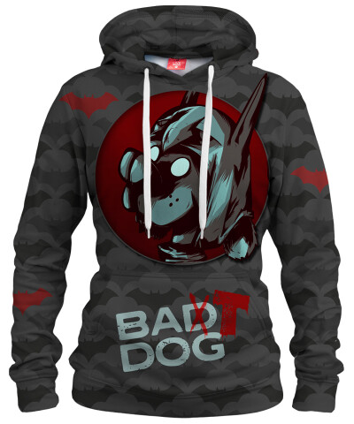 Damska bluza z kapturem BAT DOG