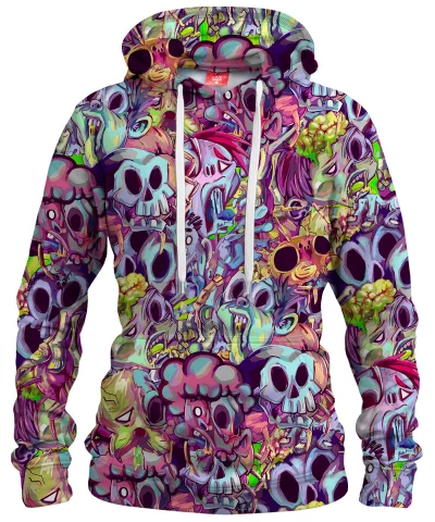CANDY ZOMBIE Womens hoodie