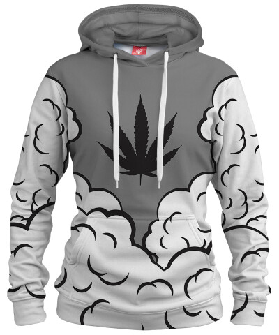 Damska bluza z kapturem SMOKE WEED