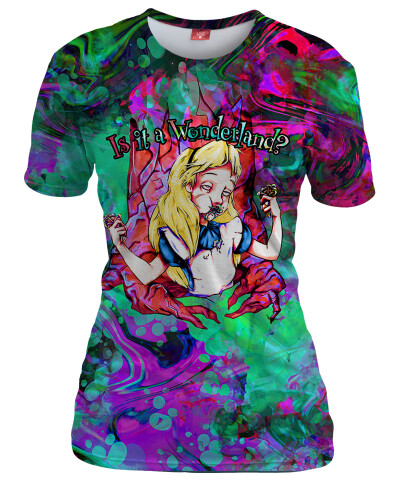 WONDERLAND Womens T-shirt