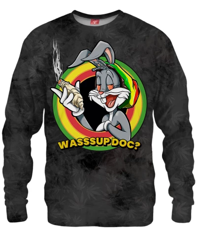 WASSSUP DOC? GREY Sweater