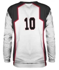 NUMBER 10 WHITE Womens sweater
