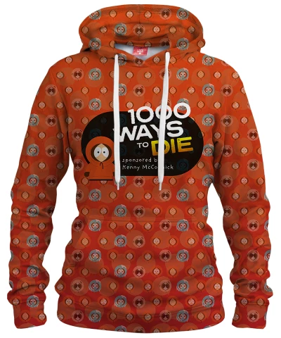 1000 WAYS TO DIE Womens hoodie