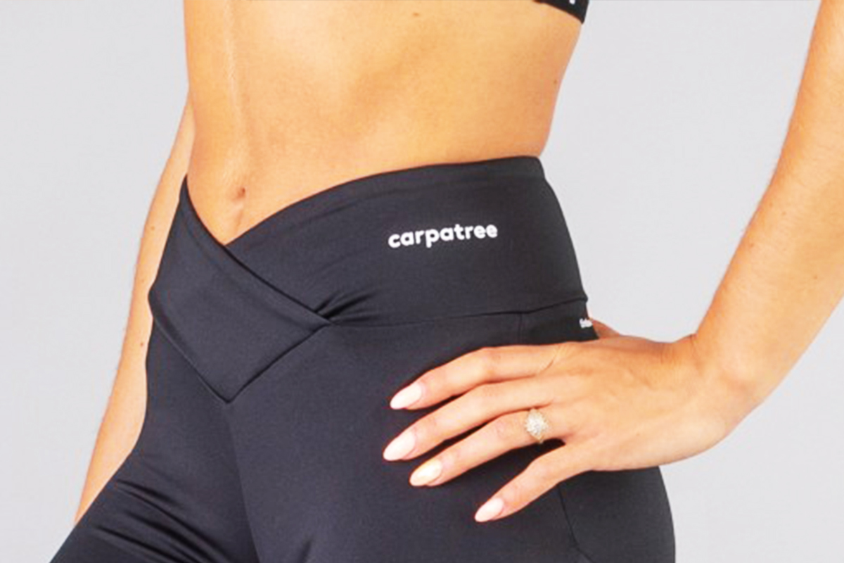 Women's Black Bubble® Push-up Leggings - Carpatree