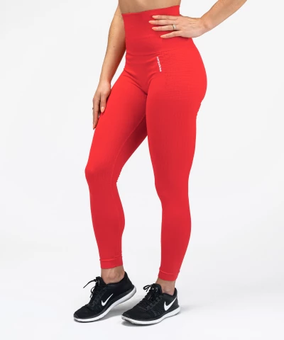 Spicy Red Model One Seamless Leggings