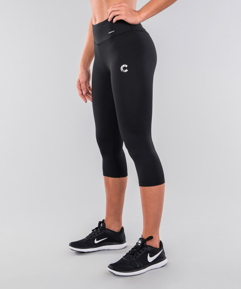 Black Capri Leggings Carpatree