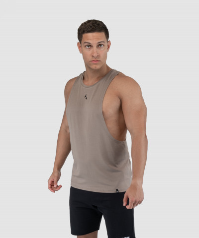 Olive Armhole Tank-top 1