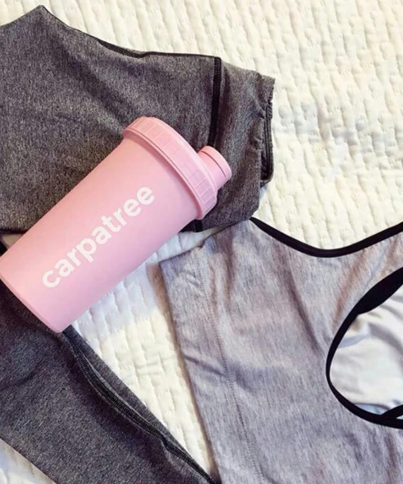 Pink Shaker Sweat Now, Shine Later