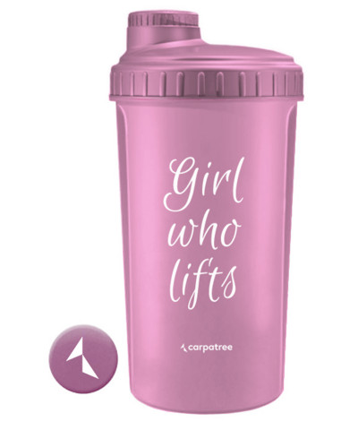 Pastel Pink Girl Who Lifts Shaker 1